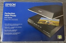 NEW SEALED Epson Perfection V600 Photo Color Scanner NEW UNOPENED SEALED picture