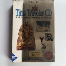 New Version Time Traveler CD Multimedia Chronicle of History CD-ROM Windows 3.1 picture
