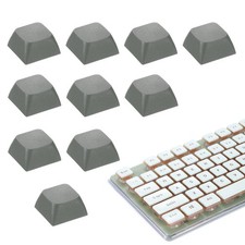 10Pcs XDA Profile Keycap Set PBT Mechanical Numeric Keypads, Dark Gray picture
