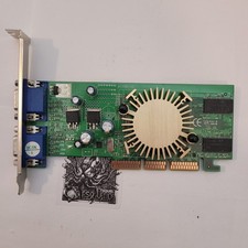 NVIDIA Jaton GeForce4 MX 4000 Graphics Card AGP 128MB Dual VGA MX4000Twin picture
