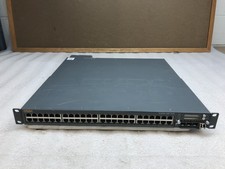 HPE Aruba Networks S3500-48P 48 Port Gigabit Switch PoE+ w/ PSU-1050-AC picture