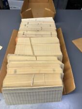USED Random Lot of 100 Punch Cards Mostly NECC 733727 General 20 Field IBM picture