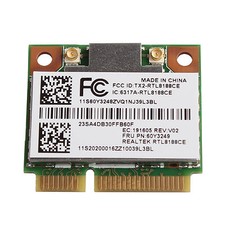 Wi-Fi Mini PCIe Realtek RTL8188CE 60Y3249 from Lenovo ThinkPad T420 + Edge E520 picture