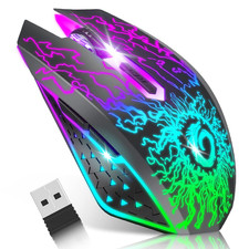 Wireless Gaming Mouse, Rechargeable Computer Mouse Mice picture