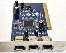 Mac or PC 3-Port Belkin Firewire 400 PCI Card F5U503 Rev. S-1 IEEE 1394 Windows picture