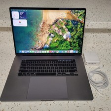 MacBook Pro 2019 (16-inch, 16gb ram, i7 processor, 500 SSD storage) picture