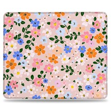Colorful Ditsy Flowers Square Mouse 9.5 x 7.9 inches,  picture
