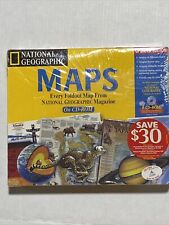 Vintage National Geographic Every Map From Magazines Geography Learning 8 CD ROM picture
