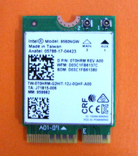 Intel Wireless-AC 9560 DualBand 9560NGW A00 Wireless Card Dell T0HRM picture