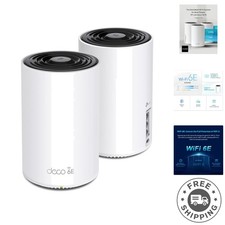 Deco XE75 Tri-Band WiFi 6E Mesh System, 5400 Mbps - 5500 Sq.Ft, Alexa Compatible picture