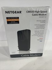 Netgear High Speed Cable Modem CM500 DOCSIS 3.0 Xfinity Cox Spectrum Comcast NEW picture
