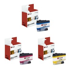 3Pk LTS LC406 CMY Compatible for Brother MFC-J4335 J4345 Ink Cartridge picture