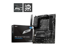 MSI PRO B760-P WIFI DDR4 LGA 1700 (l12th&13th Gen), SATA 6Gb/s  motherboard, WiF picture