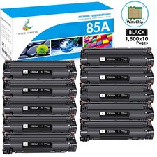 10pk CE285A Toner Cartridge For HP 85A Laserjet Pro P1102 P1102W M1132 M1212nf picture