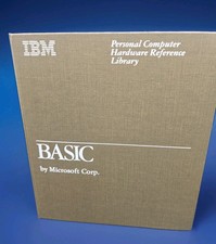 Vintage IBM BASIC by Microsoft V1.10 6025007 1982 Manual Reference Library EX picture