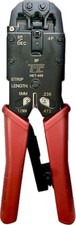 Network LAN 4P 6P 8C Crimper Stripper Cutter Ratchet Tool RJ11/RJ12/RJ22/RJ45 picture
