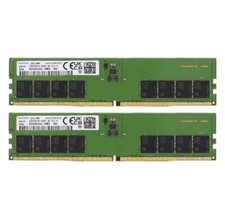 64GB (2X32GB) DDR5 Samsung 5600MHz PC5-44800 UDIMM Memory Ram (M323R4GA3DB0-CWM) picture