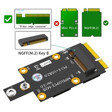 M.2 Key B To Mini PCIe Adapter with Dual Nano SIM Slots for 3G/4G/5G Module picture