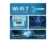 GL-BE6500 (Flint 3e) WiFi 7 Router, High-Speed WiFi Router for Wireless GL.iNet picture