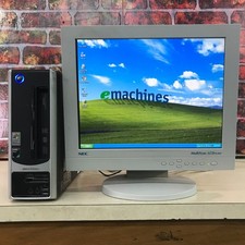 eMachines SFF Desktop PC Retro Gaming AMD Athlon 1.61GHz 896MB RAM (Windows XP) picture