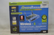 LINKSYS BROADBAND ROUTER WITH SPEEDBOOSTER WIRELESS-G *New Unused* picture