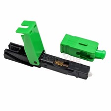 10pcs SC APC Fiber Optic Fast Connector FTTH Drop Cable Optical Mechanical Quick picture