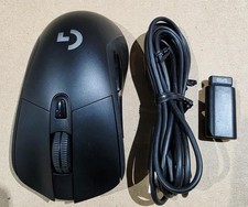 Logitech G703 HERO LIGHTSPEED Wireless Gaming Mouse Black Receiver Cable Tested picture