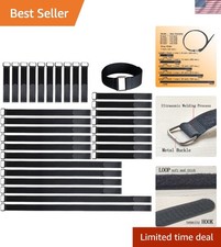 Multi-Purpose Adjustable Cable Straps - 30 Pack, Nylon 8-30 Inches, Durable picture