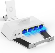 Starlink Router Mini V5 Ethernet Adapter Hub 4 Port Gigabit Expansion Dock picture