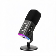 XLR/USB Gaming Microphone for PC,Dynamic Computer Mic for Streaming Podcastin... picture