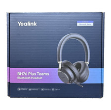 Yealink BH76 Plus Bluetooth Headset Open Box Teams PC Mac ANC Wireless Mic picture