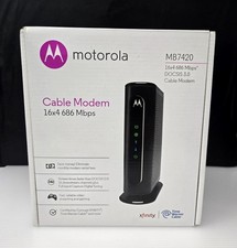 Motorola Cable Modem MB7420 16x4 686 Mbps DOCSIS 3.0  RNW916 Comcast Xfinity picture