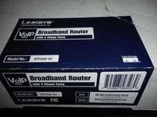 LINKSYS MODEL RTP300-VD VOIP BROADBAND ROUTER WITH TWO PHONE PORTS  picture