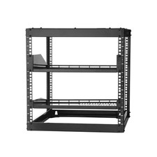 Uimoso 10U Wall-Mount Open Frame Server Rack with Adjustable Shelves picture