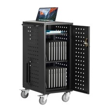 Uimoso Charging Cart Mobile Locking Charging Cart 20 Devices for Laptop & Tablet picture