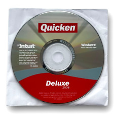 Intuit Quicken Deluxe 2008 For Windows '00/'03/XP/Vista NOT for Window 10/11 picture