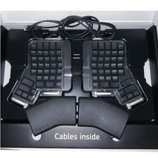 ErgoDox EZ Mechanical Keyboard ErgoDox EZ Split Wired Black JP Red Axis Used picture
