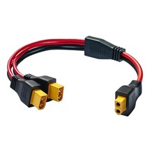 XT60 Y Splitter Cable 10AWG Dual Male Connector Adapter for Drone Solar Power 30 picture