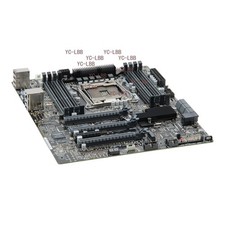 ASUS WS C422 DC Workstation Motherboard Xeon W LGA-2066 8x DDR4 M.2 PCIe ATX picture