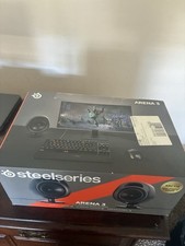 SteelSeries Arena 3 2.0 Gaming Speakers Bluetooth/Wired 3.5mm SERIOUS INQUIRES picture