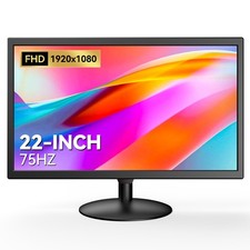 Eyoyo 22 Inch 1080P HD Security Monitor HDMI VGA BNC AV USB for CCTV DVR NVR picture