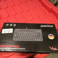 Perixx PERIBOARD-326 Wired Mini Membrane Backlit Keyboard Black picture
