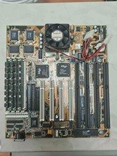 Mainboard Baby-AT ASUS VX97 REV.1.01 200MHZ CPU + SOCKET 7 SIMM PCI ISA 4x RAM picture