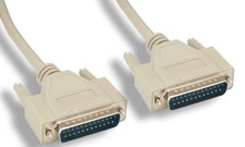 3FT DB25 Male to Male 25 Pin Serial Cable picture