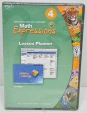 NEW Math Expressions: Lesson Planner CD-ROM Level 4 by HOUGHTON MIFFLIN picture