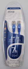 Ativa Cat 5e RJ45 Ethernet Cable 7ft 2.1m Networking Cable Male / Male 833-235 picture