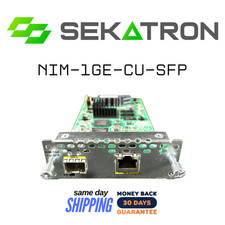 🧩 Cisco NIM-1GE-CU-SFP 1-Port Gigabit Ethernet Module ⚡FastShip picture