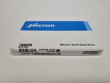 NEW 7.68TB / 7680GB Micron 5210 ION Enterprise SATA SSD MTFDDAK716TDC-1AT1ZABYY picture