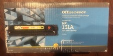 NEW Office Depot HP Yellow Laser Toner Cartridge Compare to Hewlett Packard 131A picture