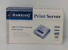 Hawking Technology 10/100M LAN Print Server HPS1U picture